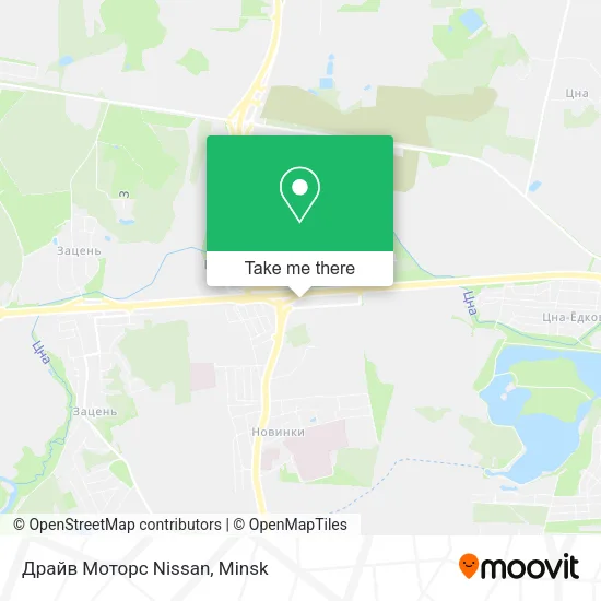 Драйв Моторс Nissan map