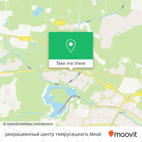 рекрационный центр тимрусецкого map