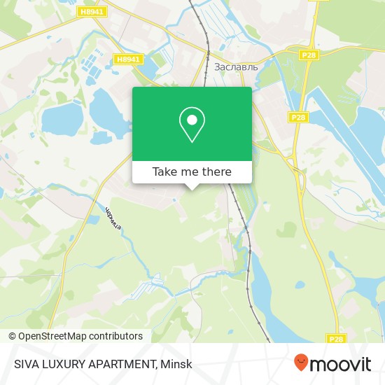 SIVA LUXURY APARTMENT map