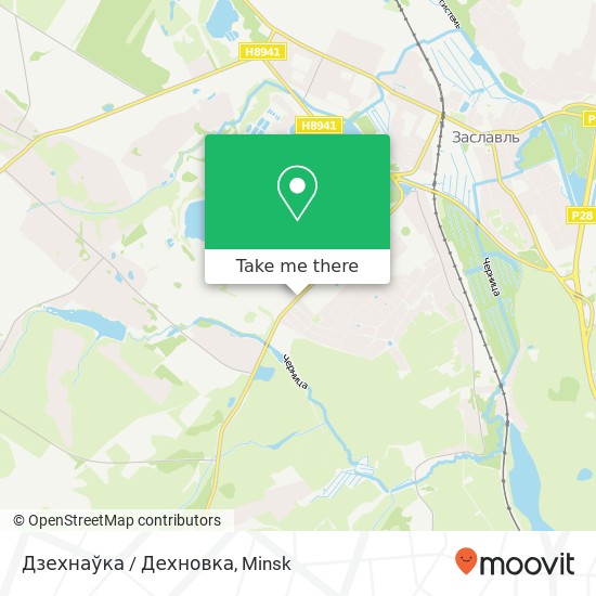Дзехнаўка / Дехновка map