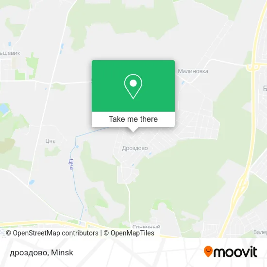дроздово map