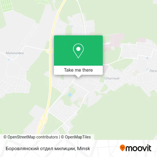 Боровлянский отдел милиции map