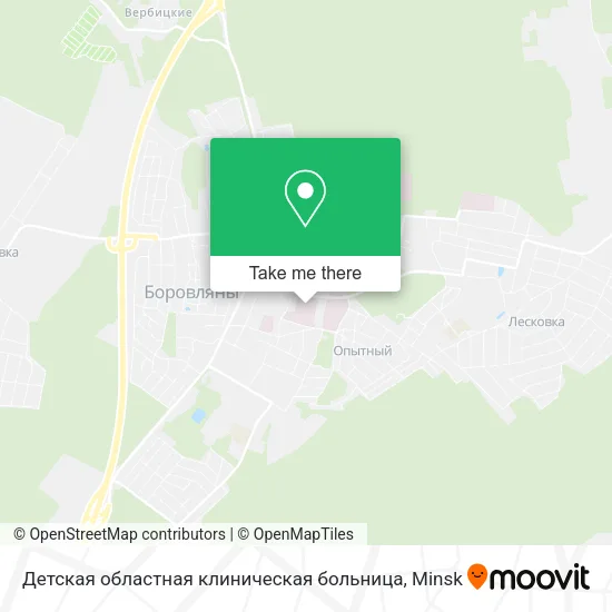 Детская областная клиническая больница map