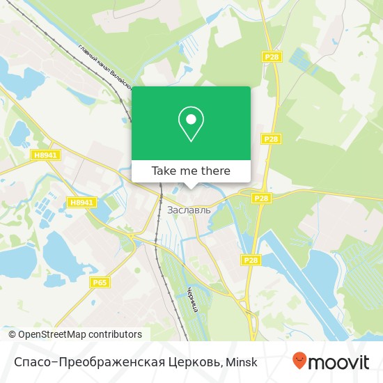 Спасо–Преображенская Церковь map