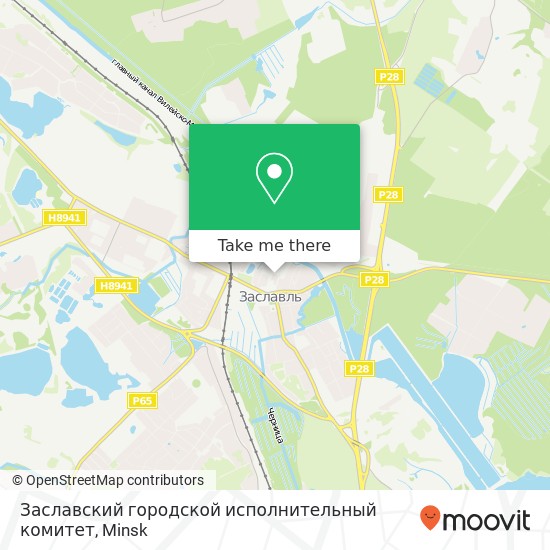 Заславский городской исполнительный комитет map