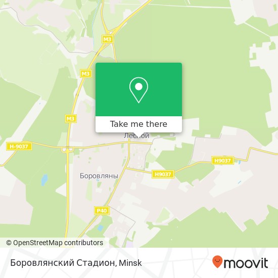 Боровлянский Стадион map