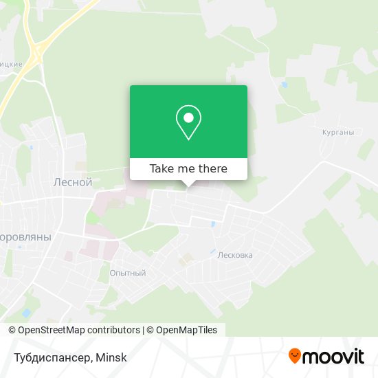 Тубдиспансер map