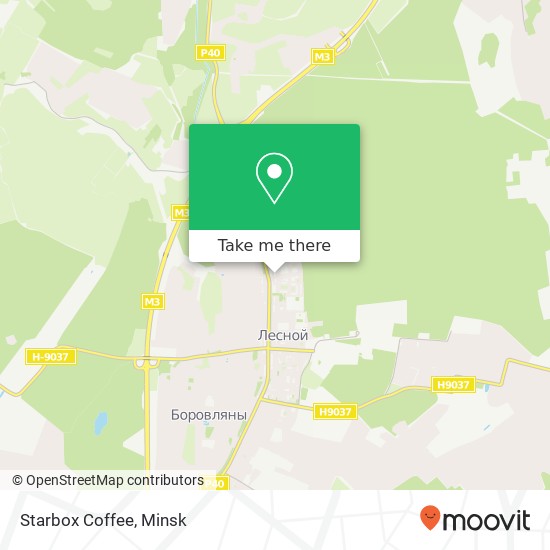 Starbox Coffee map