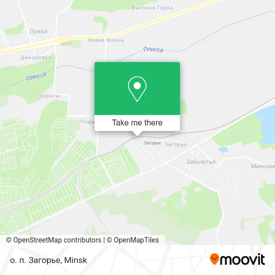 о. п. Загорье map