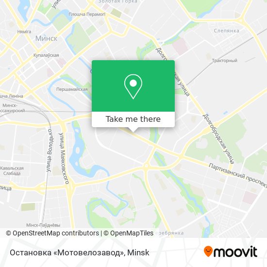 Остановка «Мотовелозавод» map