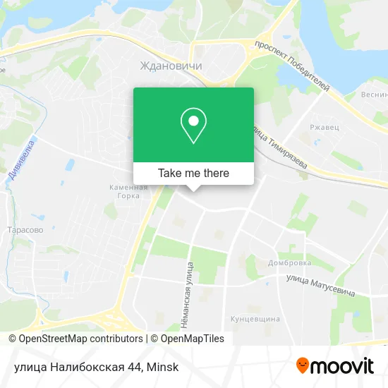 улица Налибокская 44 map