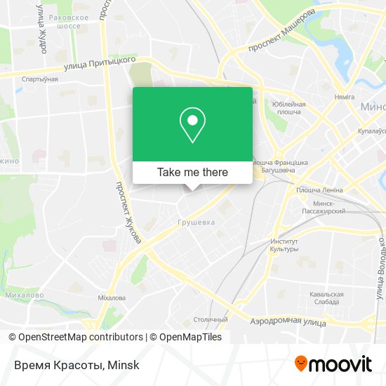 Время Красоты map