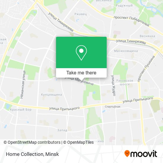 Home Collection map