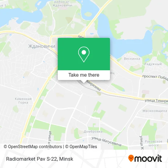 Radiomarket Pav S-22 map