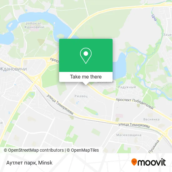 Аутлет парк map