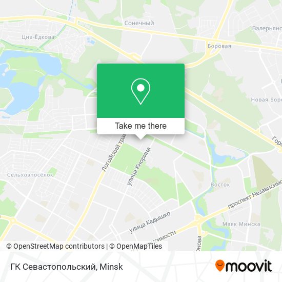 ГК Севастопольский map