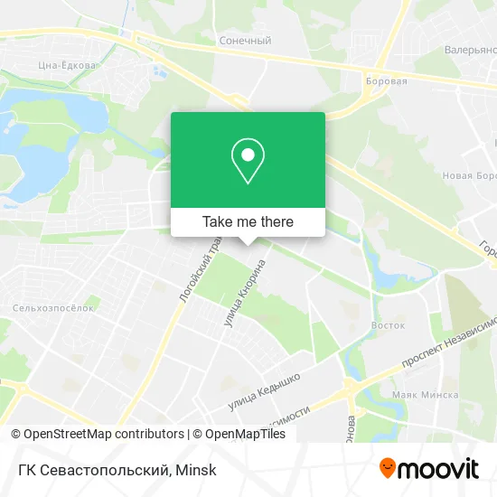 ГК Севастопольский map