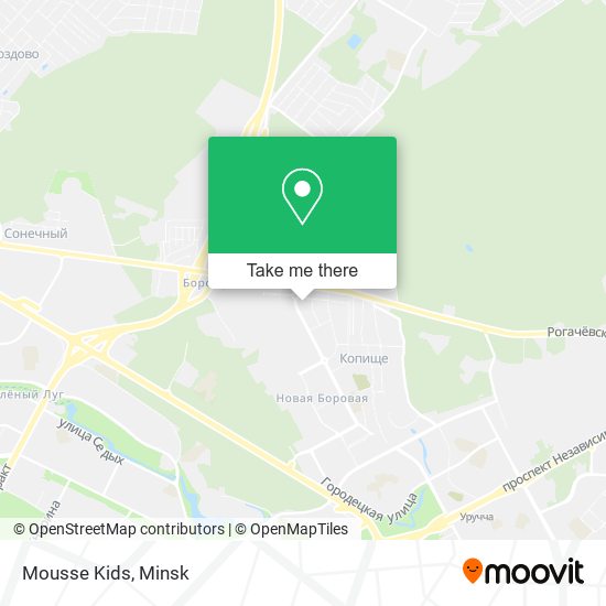 Mousse Kids map