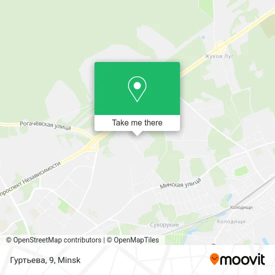 Гуртьева, 9 map