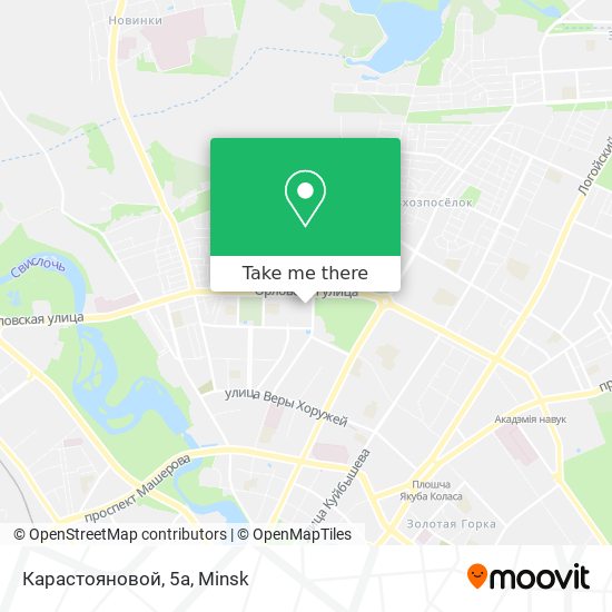 Карастояновой, 5а map
