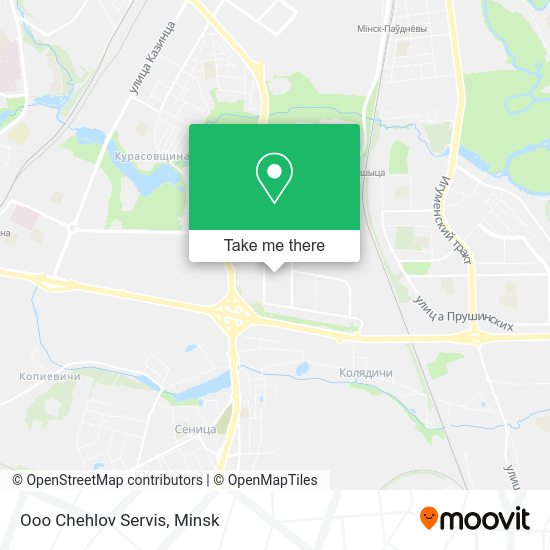Ooo Chehlov Servis map