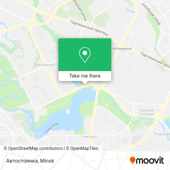 Автостоянка map