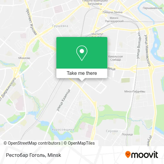 Рестобар Гоголь map