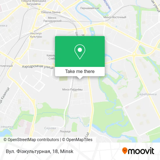 Вул. Фізкультурная, 18 map