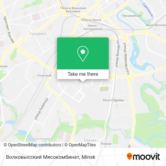 Волковысский Мясокомбинат map
