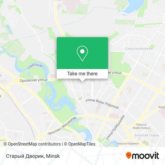 Старый Дворик map