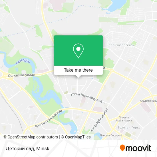 Детский сад map