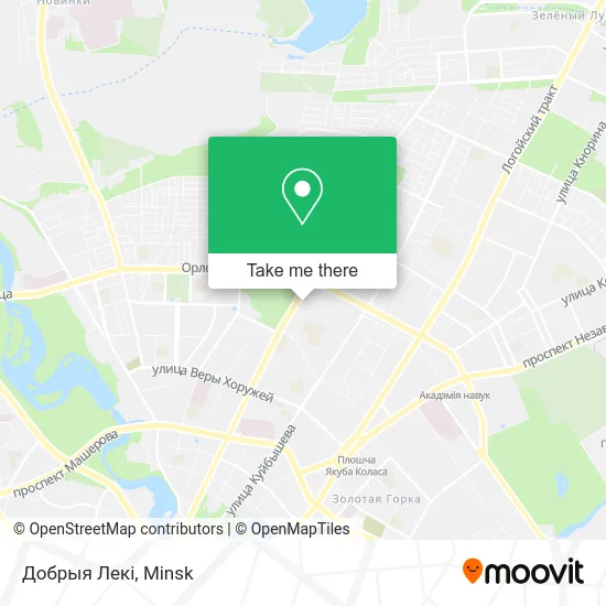 Добрыя Лекi map