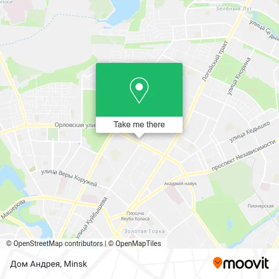 Дом Андрея map