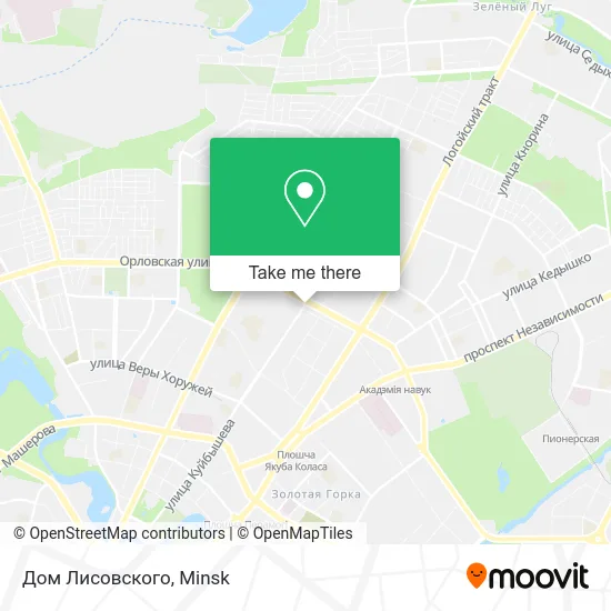 Дом Лисовского map