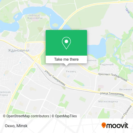 Окно map