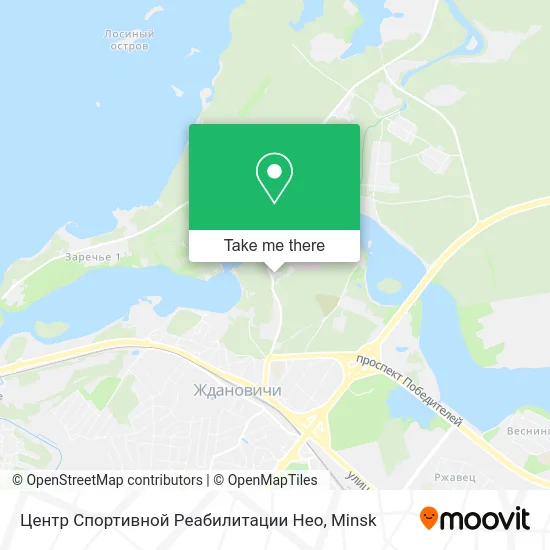 Центр Спортивной Реабилитации Нео map