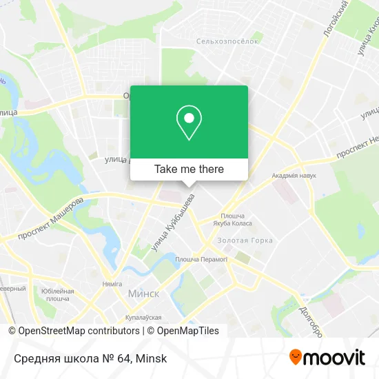 Средняя школа № 64 map