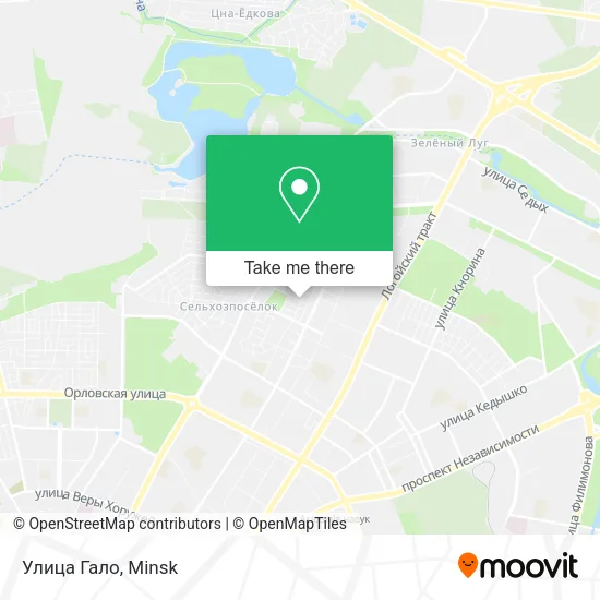 Улица Гало map