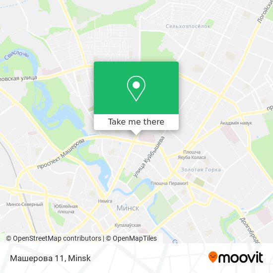 Машерова 11 map