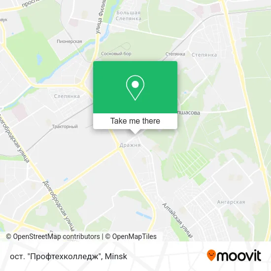 ост. "Профтехколледж" map