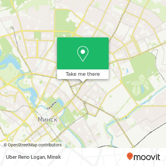 Uber Reno Logan map