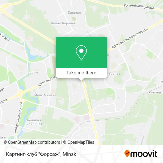 Картинг-клуб "Форсаж" map