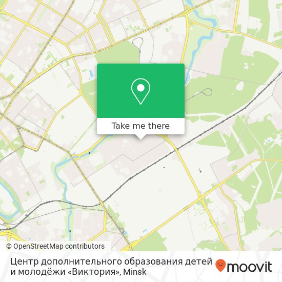 Центр дополнительного образования детей и молодёжи «Виктория» map