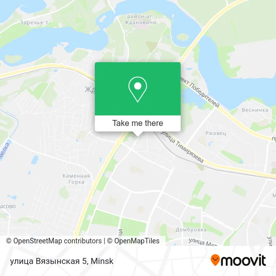 улица Вязынская 5 map