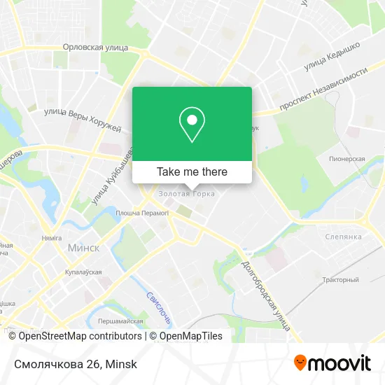 Смолячкова 26 map