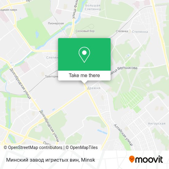 Минский завод игристых вин map