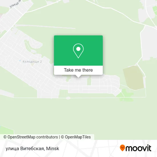 улица Витебская map