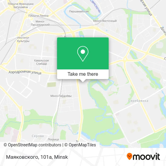 Маяковского, 101а map