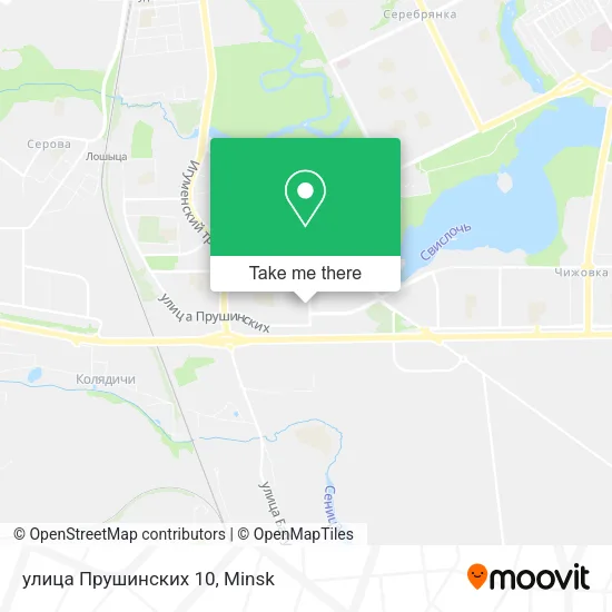 улица Прушинских 10 map