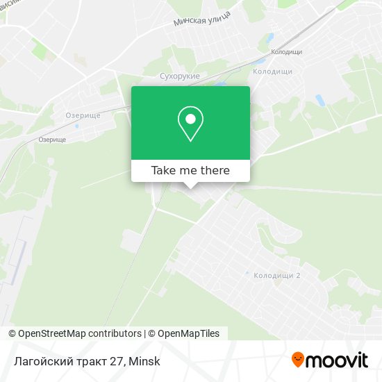 Лагойский тракт 27 map
